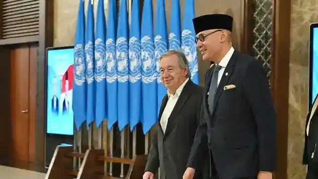 Guterres dan Menlu RI Soroti Kebuntuan Hak Veto serta Desakan Reformasi DK PBB