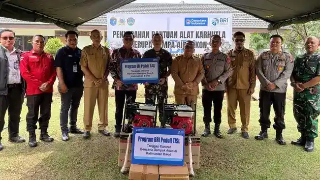 Dukungan BRI untuk Penanganan Karhutla dan Warga Terdampak di Kalimantan Barat
