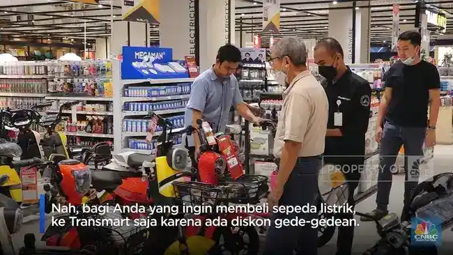 Promo Sepeda Listrik Transmart: Harga dan Ketentuan Full Day Sale