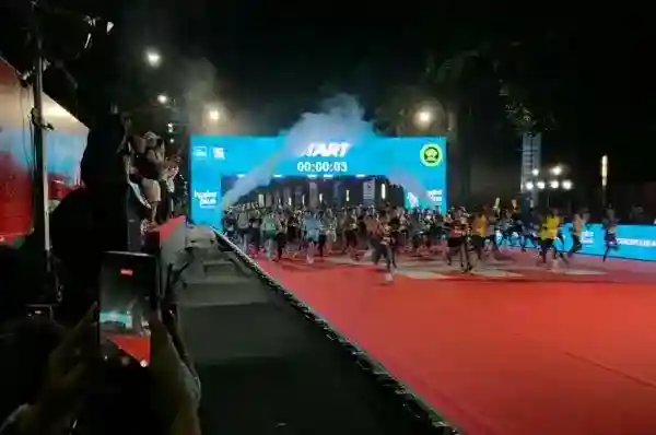 Pramono Anung Buka Lomba Maraton Jakarta Running Festival 2026