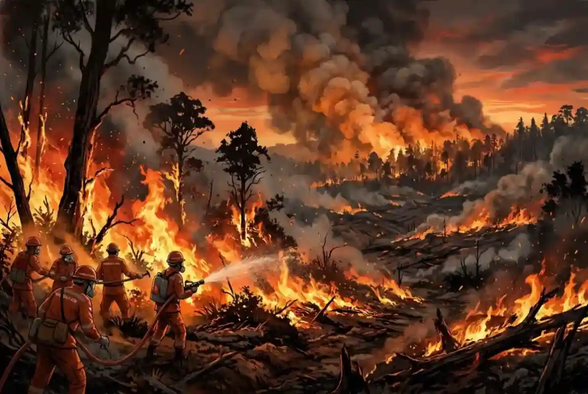 Karhutla Dominasi 403 Kejadian Kebakaran di Purwakarta hingga Oktober 2026