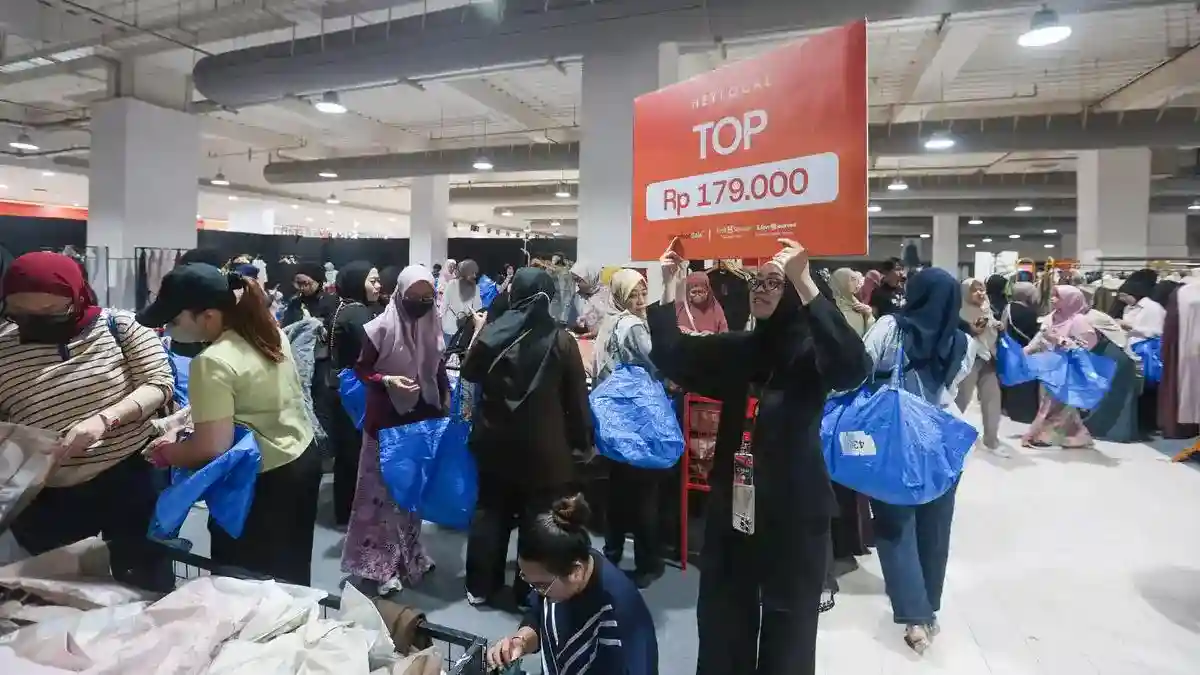 Riuh Berburu Produk Diskon dalam Sesi Satu Jam di Imperfect Sale 2026