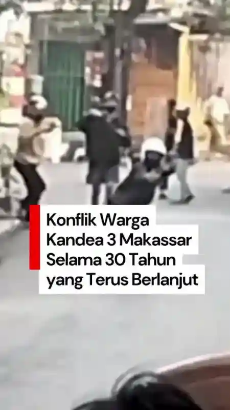 Tawuran Kembali Pecah di Kandea 3, Konflik Warga Disebut Berlangsung Tiga Dekade