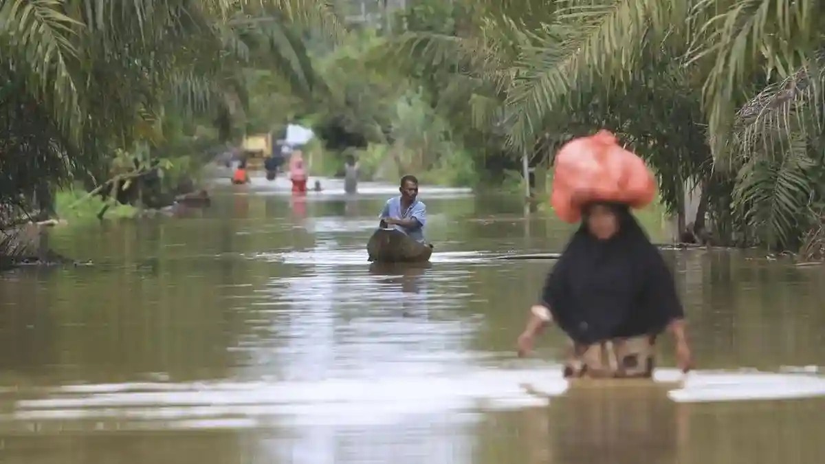 Banjir Rendam Dua Desa di Trumon Tengah, Aceh Selatan Berlakukan Tanggap Darurat